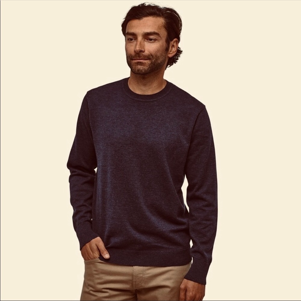 Men’s Patagonia Long-Sleeve Yewcrag Crew : Grey
